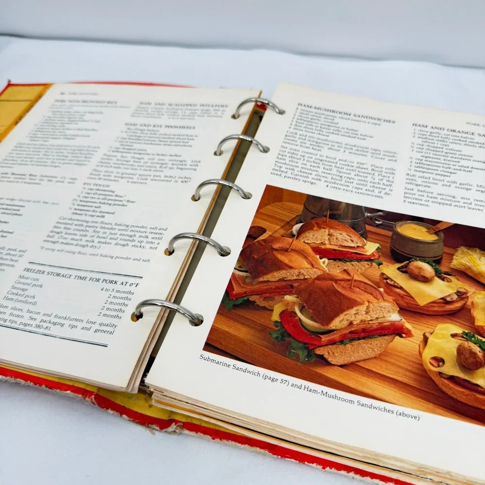 Betty Crocker Cookbook New and Revised Edition Vintage Retro Golden 1979